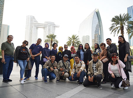 SGU berhasil memenangkan kontes tour ke Dubai 2021 dari Asuransi Sinarmas